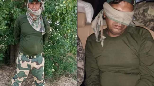 BSF jawan PK Sao custody