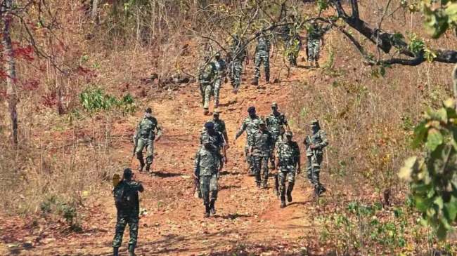 Bijapur News 5 Naxalites Killed in Encounter