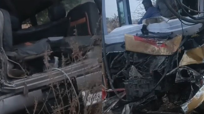 Buldhana road accident