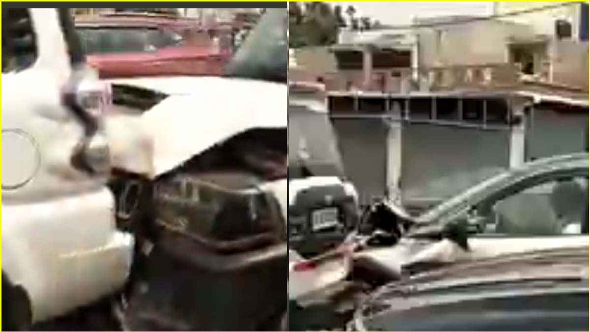 रामजी लाल सुमन के काफिले पर पथराव, टूटे कार के शीशे, करणी सेना का हमला, देखें Video