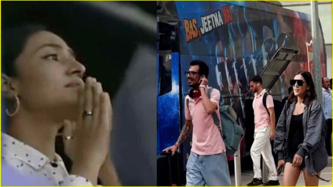 Dhanashree Verma, Yuzvendra Chahal, RJ Mahvash Dhanashree Verma, Yuzvendra Chahal, RJ Mahvash