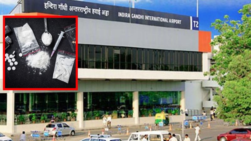 Drugs Seized from delhi airport