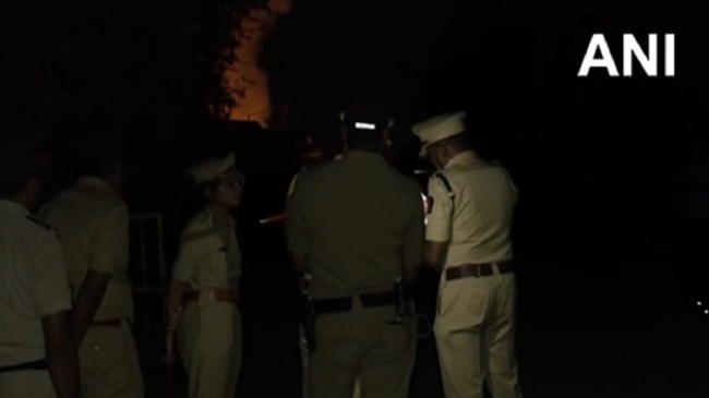 Fire broke out at an Aluminium foil manufacturing company in Nagpur