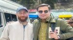 Guide Nazakat Ahmed Shah and Chhattisgarh BJP youth wing worker Arvind Agrawal