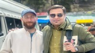 Guide Nazakat Ahmed Shah and Chhattisgarh BJP youth wing worker Arvind Agrawal