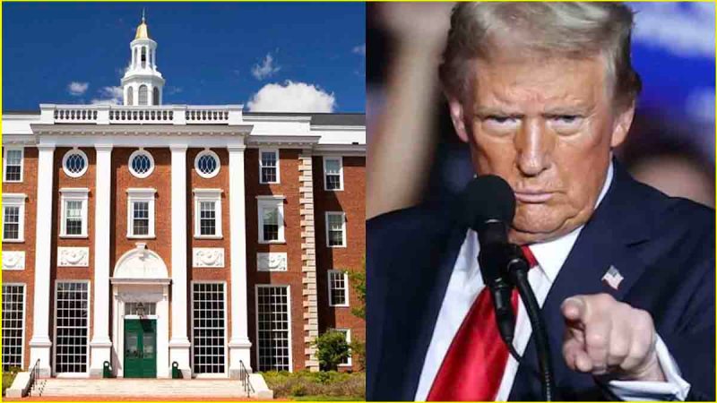 Harvard Trump Clash