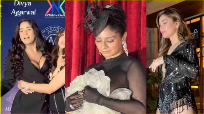 Tanisha Mukherjee, Kangana Sharma, Poonam Pandey