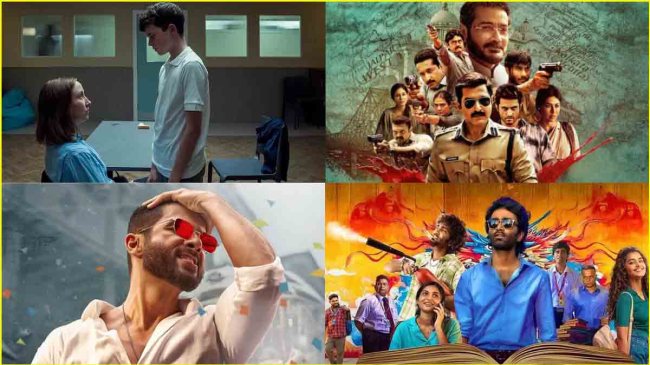 netflix top 10 trending movies and web series in india adolescence deva dragon officer on duty