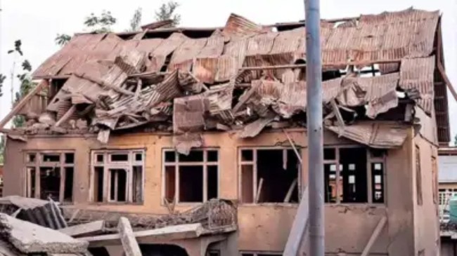 Indian Army actions Terrorist house demolition