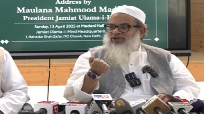 Jamiat Ulama-i-Hind President Maulana Mahmood Madani