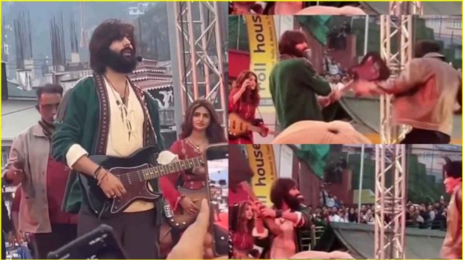 aashiqui 3 shooting video leak kartik aaryan seen violent and aggressive