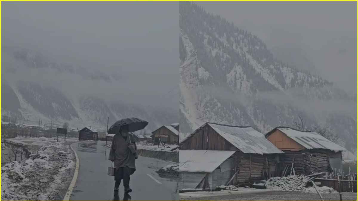 Kashmir Sees Fresh Snowfall