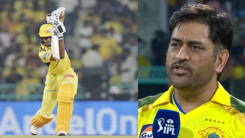 LSG cs CSK MS Dhoni