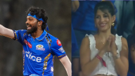 Jasmine Walia Giving Standing Ovation For Hardik Pandya