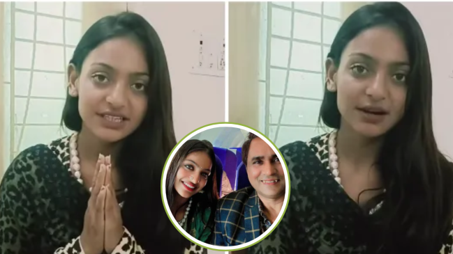 Mahakumbh Viral Girl Monalisa on Sanoj Mishra