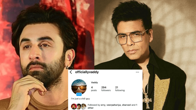 Ranbir Kapoor is on instagram now?