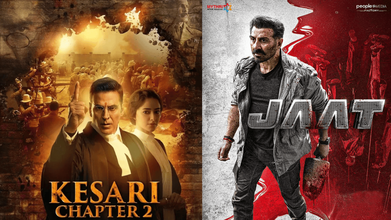 Jaat Vs Kesari BO Collection: 'जाट' का जादू या 'केसरी 2' का धमाल, किस फिल्म का बॉक्स ऑफिस पर कमाल?