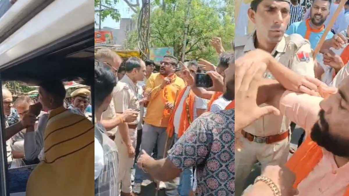 कोटा बंद के दौरान बजरंग दल और पुलिस में झड़प, सोशल मीडिया पर वायरल हुआ वीडियो