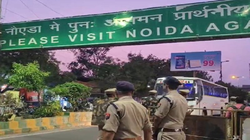 Noida Police mock drill