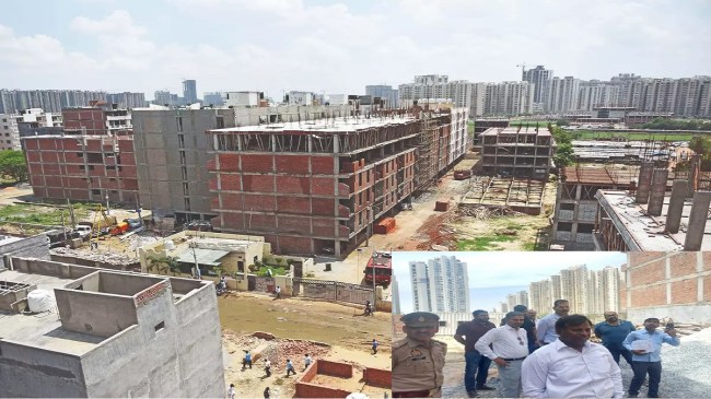 Noida illegal construction Noida illegal construction