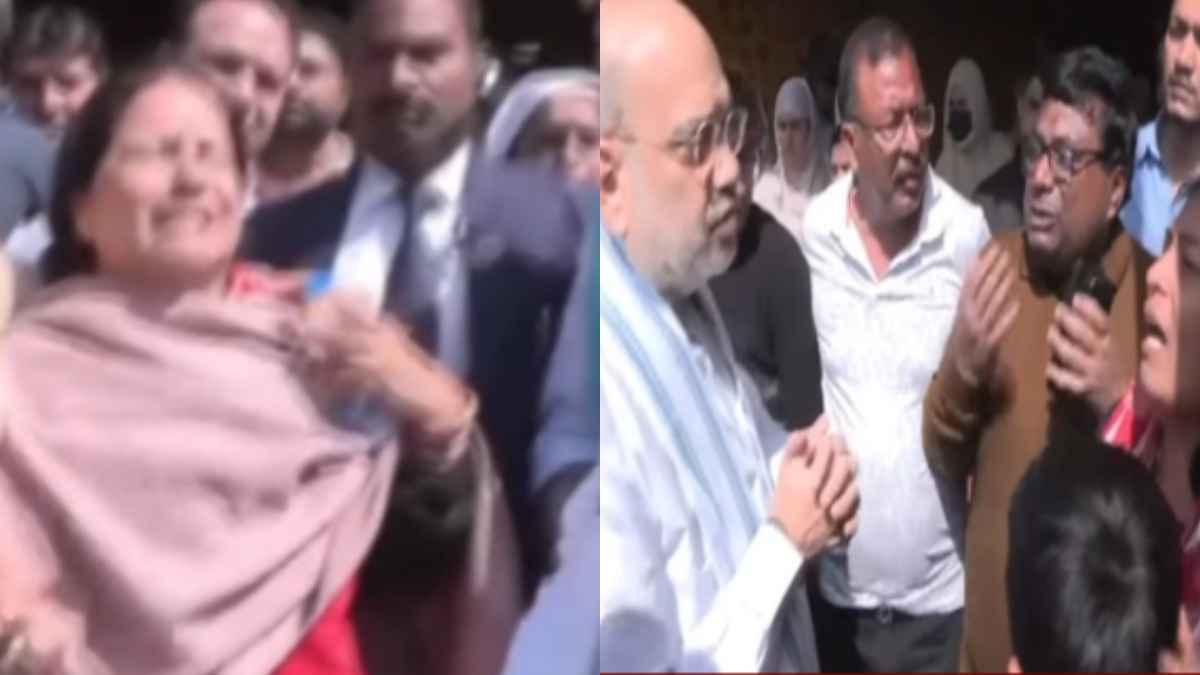Pahalgam terror attack 2025 Amit Shah Emotional