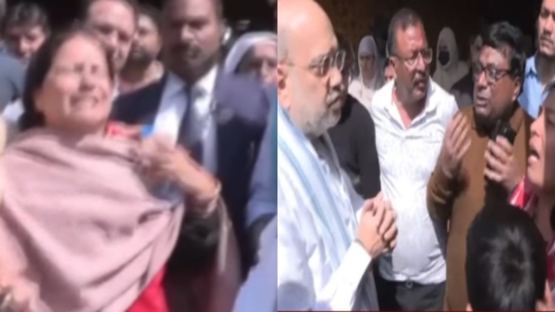 Pahalgam terror attack 2025 Amit Shah Emotional