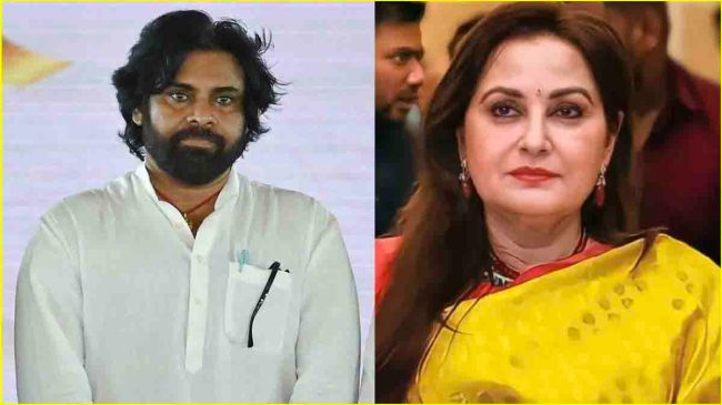 Jaya Prada, pawan kalyan