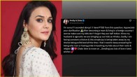 preity zinta share apology post after harsh reaction on fans question bjp joining