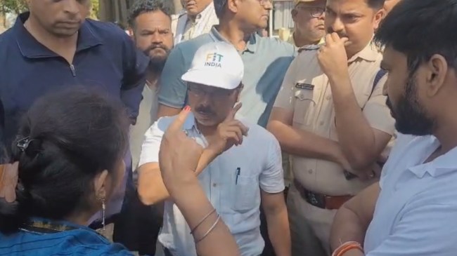 Protest for drinking water in Khandwa Madhya Pradesh