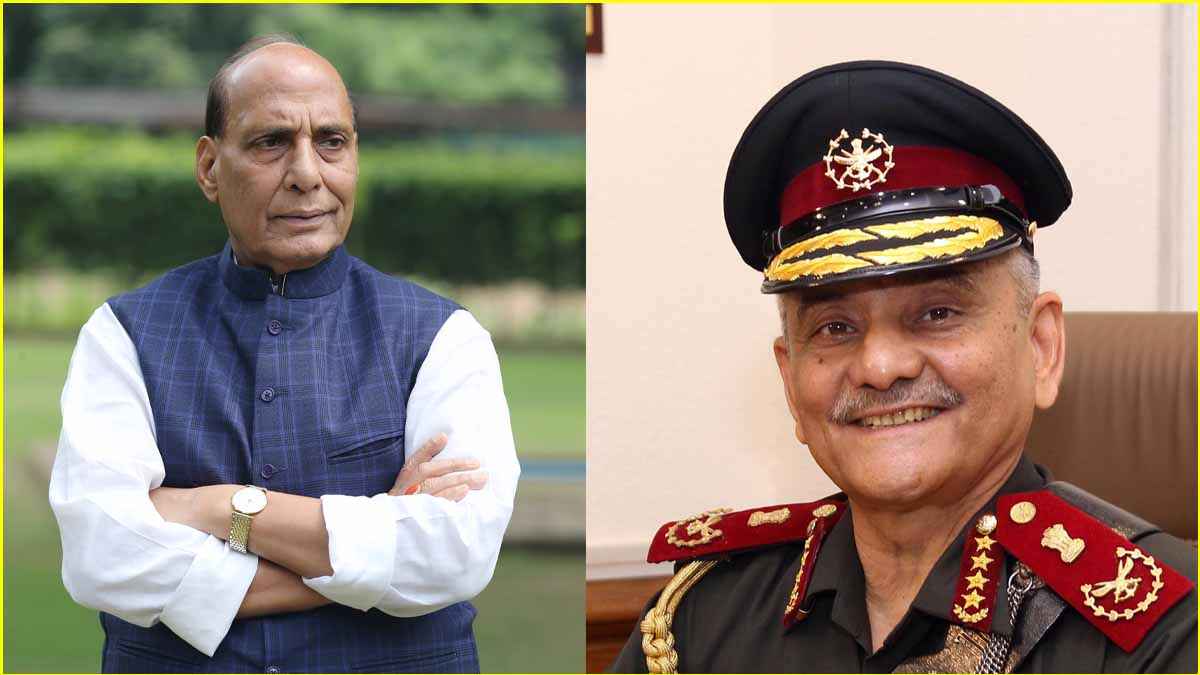 CDS General Anil Chauhan met Rajnath Singh
