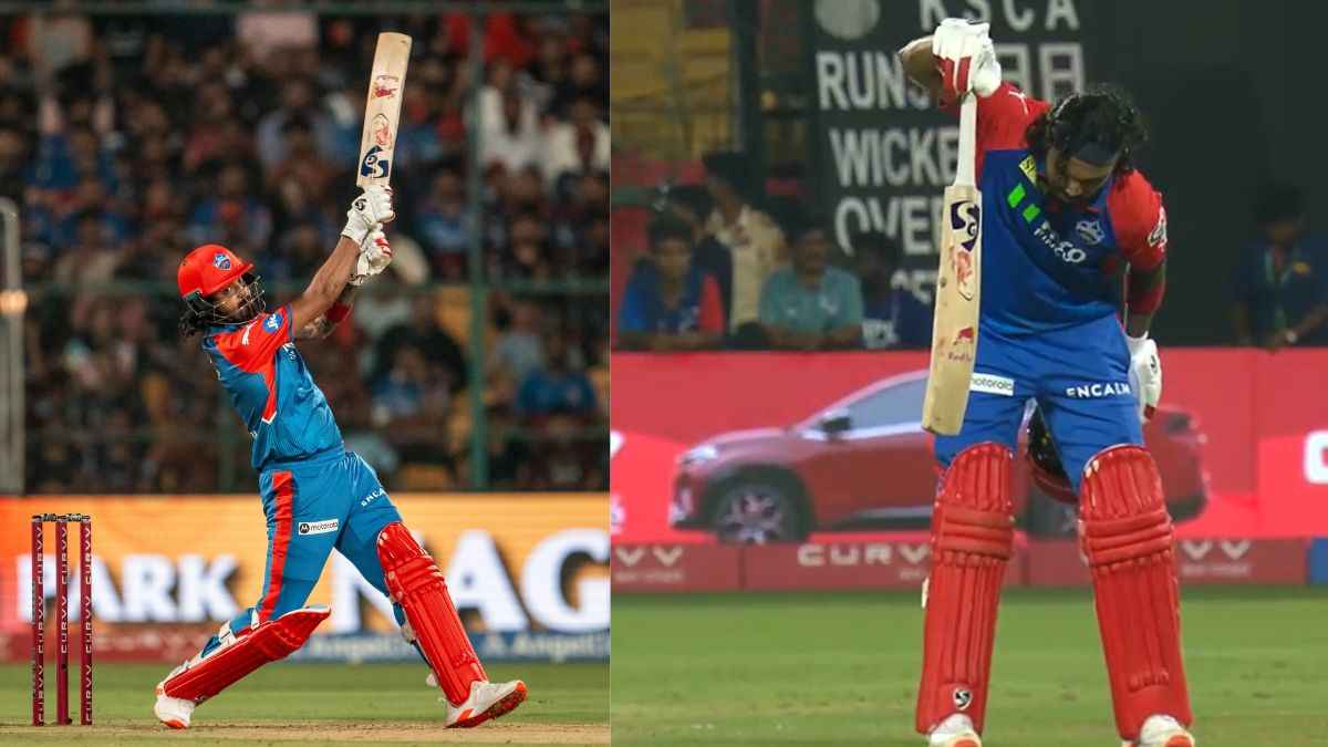 RCB vs DC KL Rahul