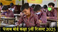 punjab board class 5th result 2025