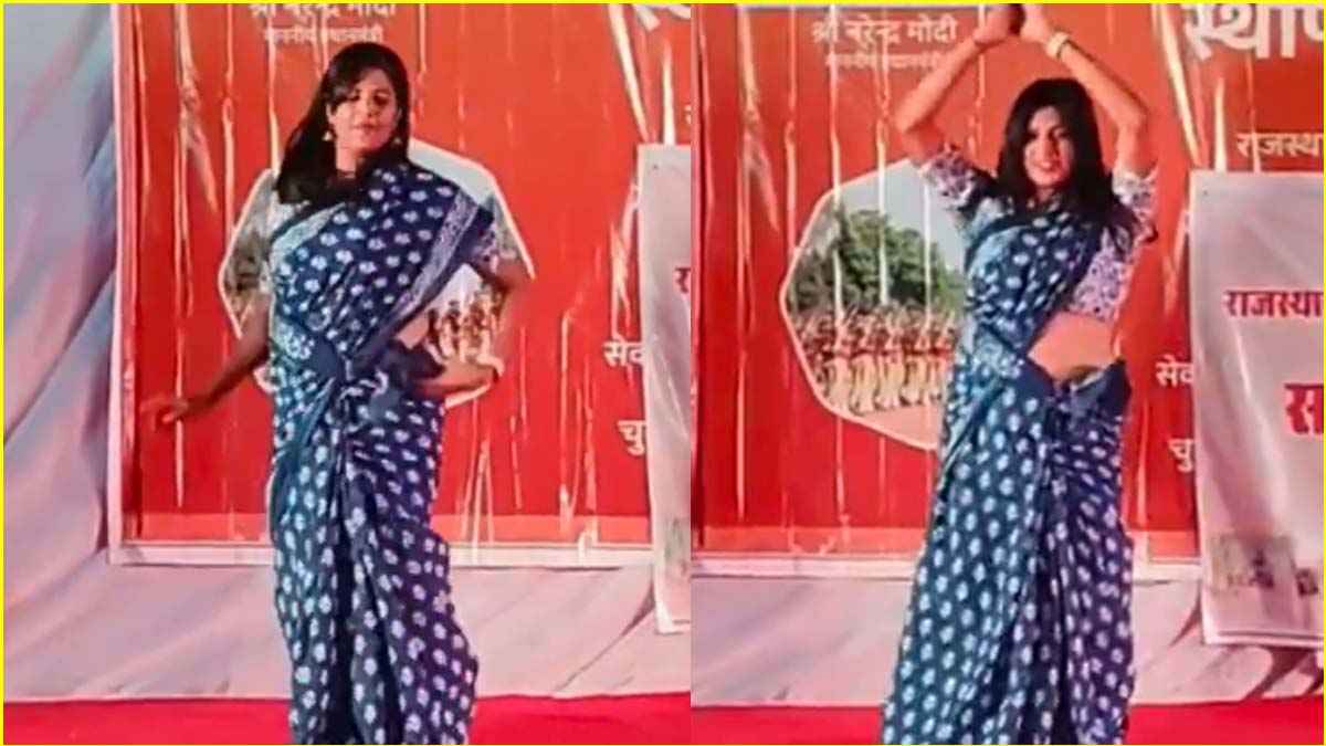 जब मंच पर दिल खोलकर नाची 'पुलिस वाली', जयपुर से वायरल हुआ महिला SHO का वीडियो