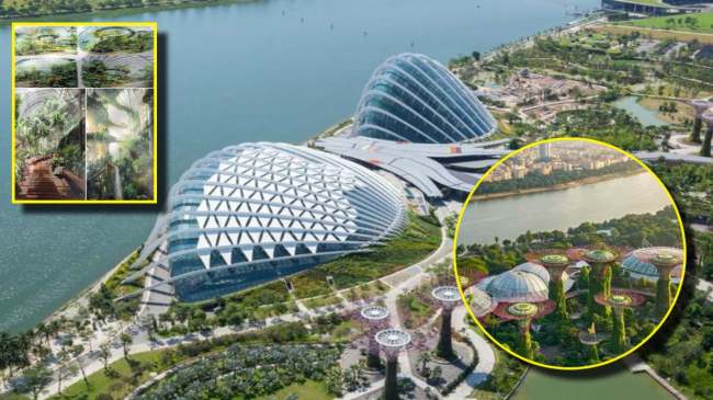 Sabarmati Riverfront tropical forest dome Sabarmati Riverfront tropical forest dome