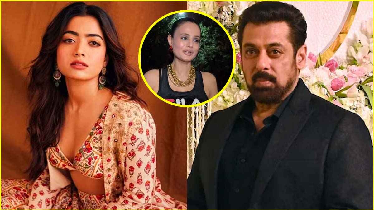 ameesha patel reaction on salman khan and rashmika mandanna age gap in sikandar
