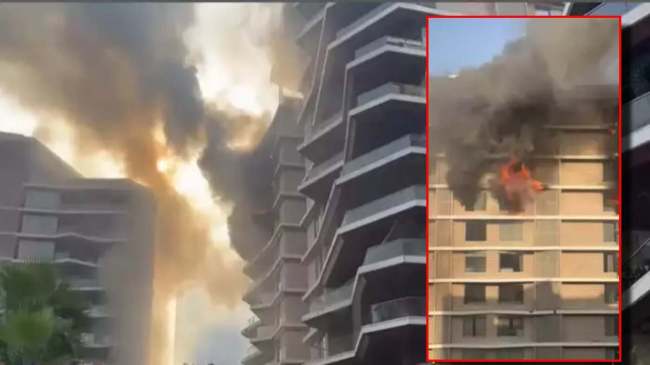 Surat Massive fire breaks Surat Massive fire breaks