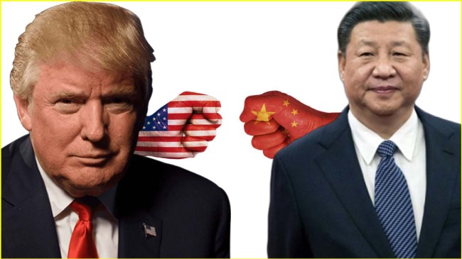 Donald Trump and Xi Jinping
