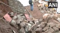 Visakhapatnam temple wall collapse