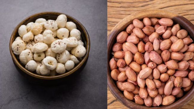 Makhana vs Peanuts