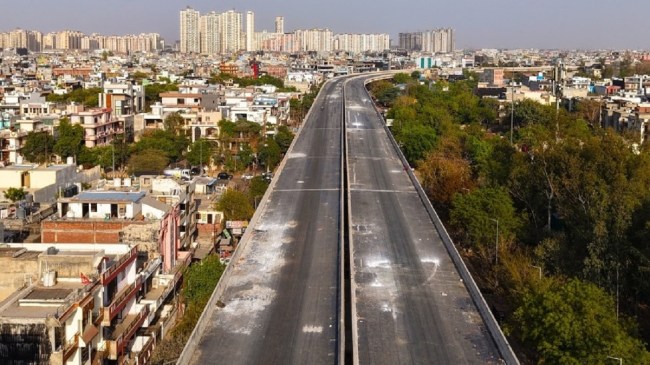 bhangel elevated road latest photo