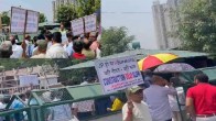 buyers protest against jp builder