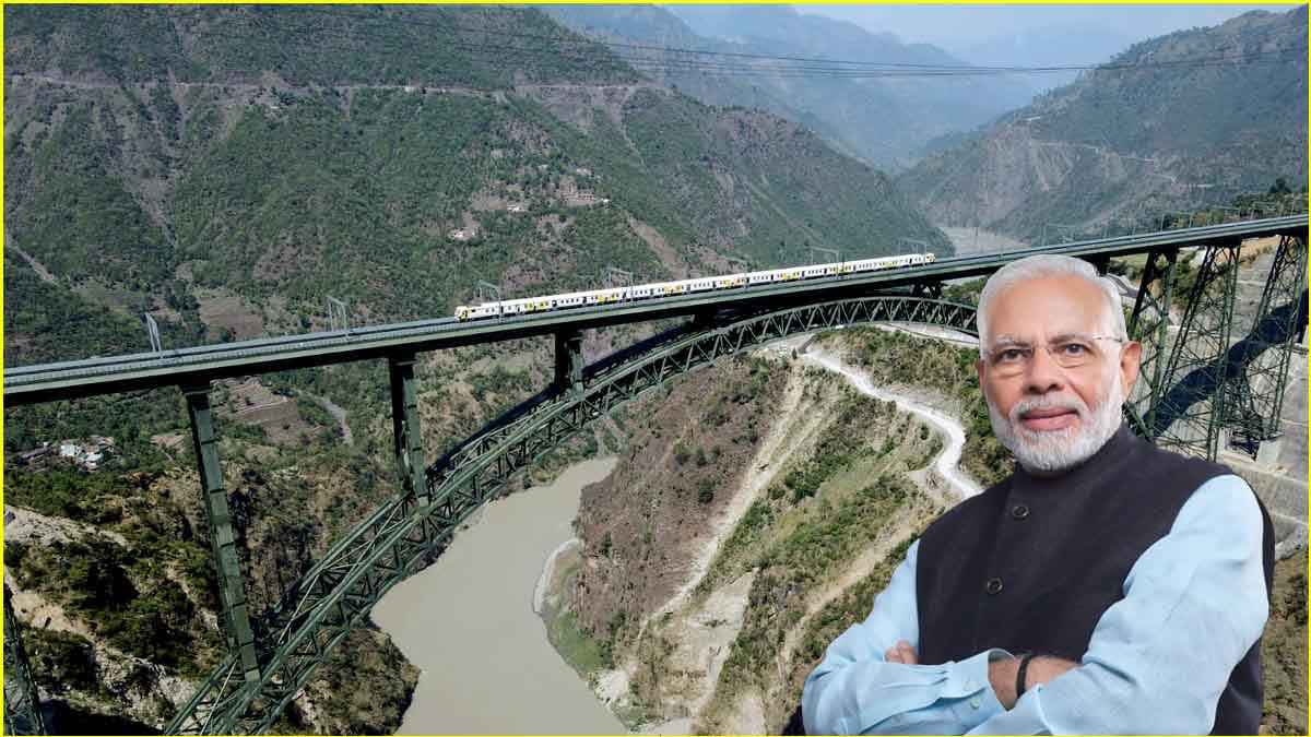 विश्व के सबसे ऊंचे रेल पुल का उद्घाटन करेंगे पीएम मोदी, वंदे भारत ट्रेन को दिखाएंगे हरी झंडी