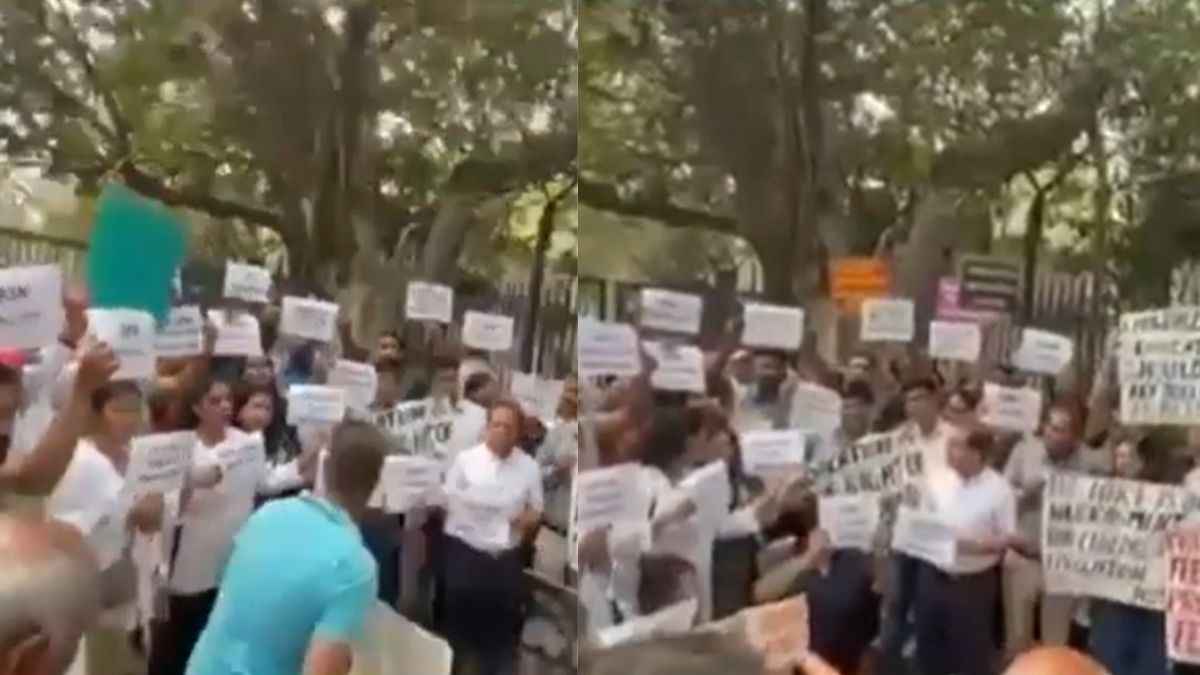 Video: 'नहीं चलेगी नहीं चलेगी, गुंडागर्दी नहीं ...' दिल्ली में फीस बढ़ोतरी को लेकर सड़कों पर उतरे माता-पिता