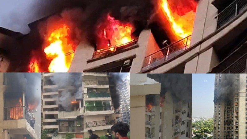 fire in flats