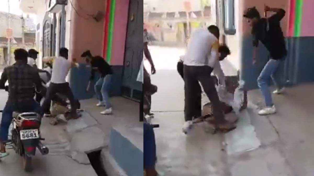 पिलखुआ में दबंगई का वीडियो वायरल, दर्जनों दबंगों की तलाश में जुटी पुलिस