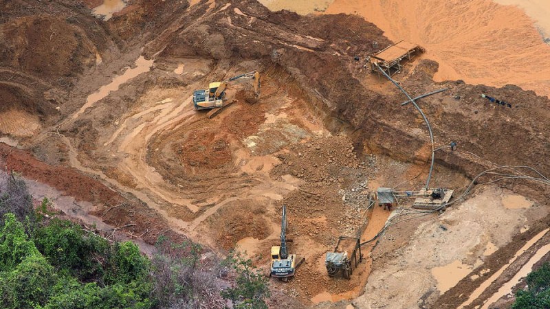illegal mining