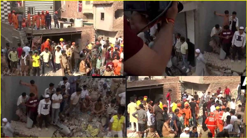 Mustafabad building collapsed