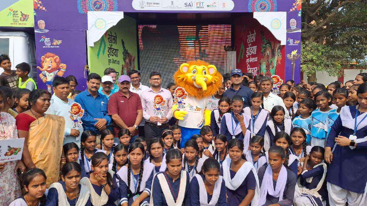 खेलो इंडिया यूथ गेम्स 2025: समस्तीपुर में मशाल गौरव यात्रा का भव्य स्वागत