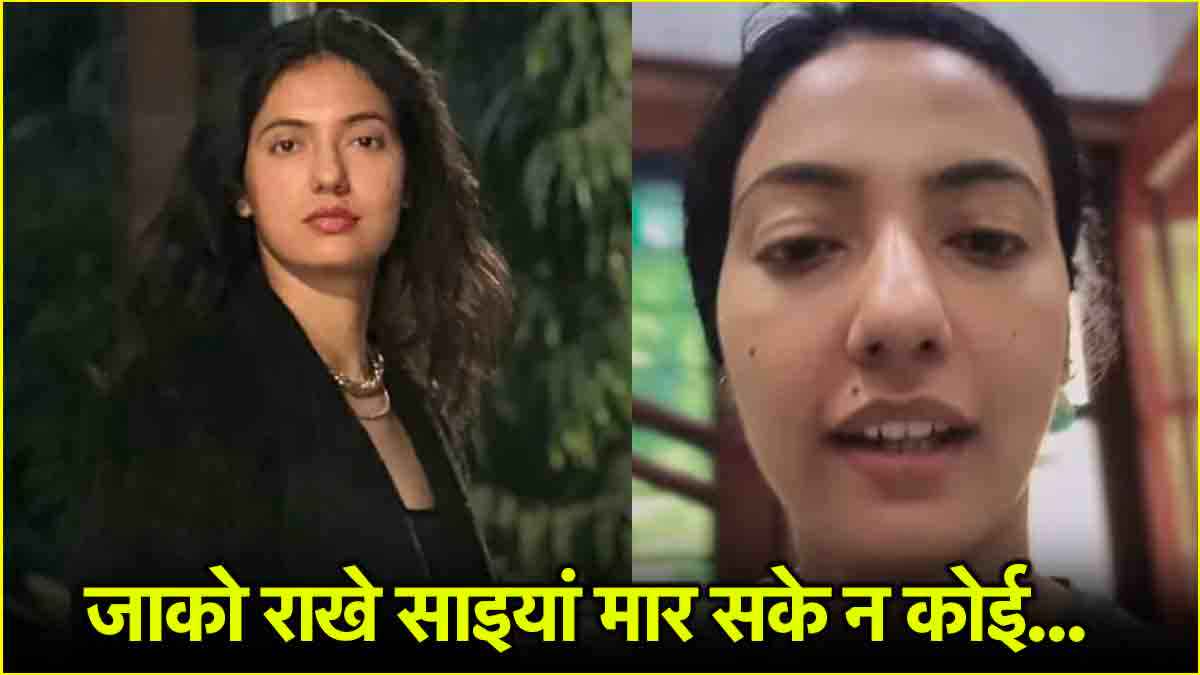 Disha Patani ki bahan khushboo patani ne bachai bacchi ki jaan video goes viral khushboo patani