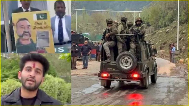 Pakistani officer threatens Indians